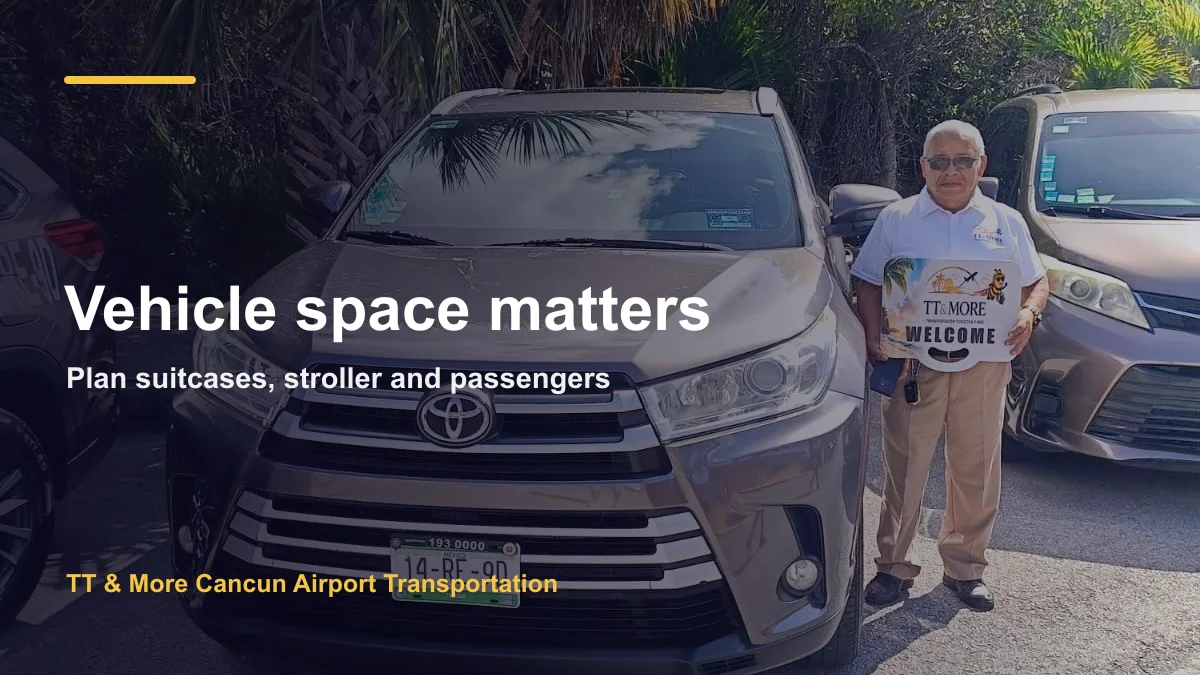 TT & More vehicle planning for luggage, stroller and child seat space